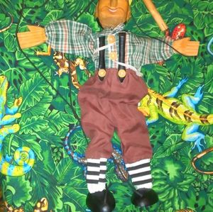 VINTAGE TELLON MARIONETTE STRING PINOCCHIO PUPPET